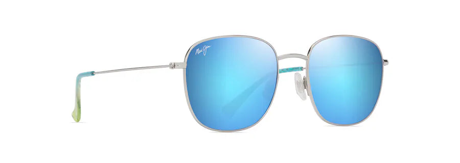 OLALI AF SHINY SILVER W BLUE &amp; GREEN MJ0657SA