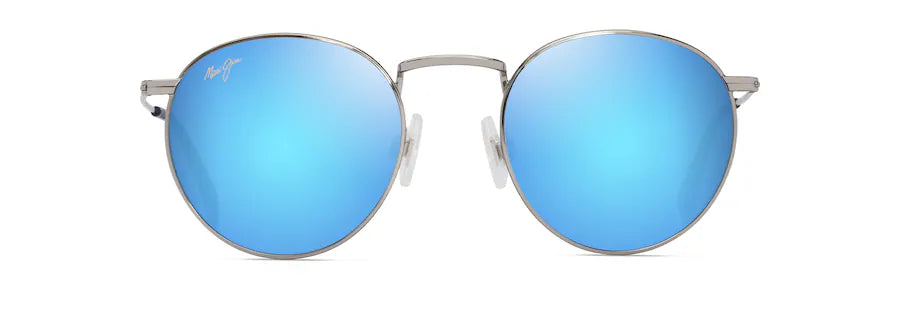 PUKAUA SHINY SILVER W BLUE &amp; GREEN MJ0667S