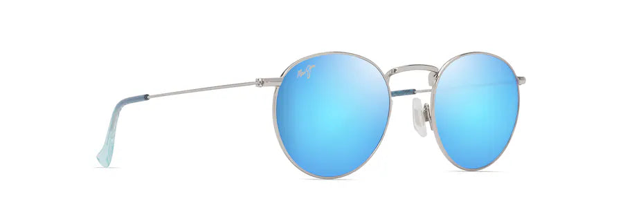 PUKAUA SHINY SILVER W BLUE &amp; GREEN MJ0667S