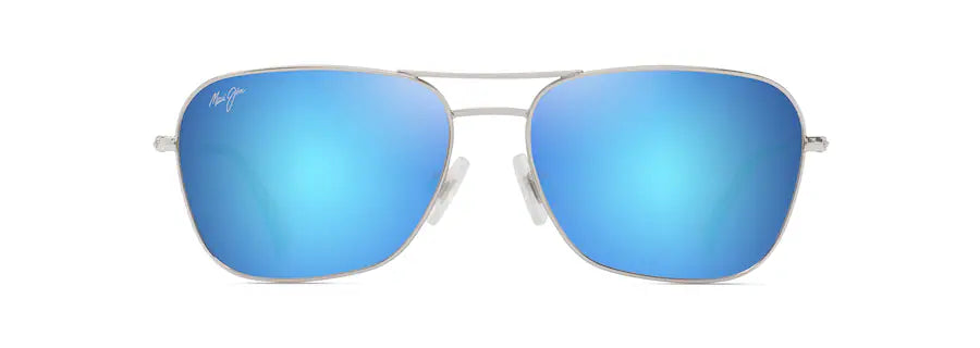 NAAUAO SHINY SILVER W BLUE &amp; GREEN MJ0675S
