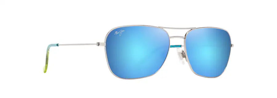 NAAUAO SHINY SILVER W BLUE &amp; GREEN MJ0675S