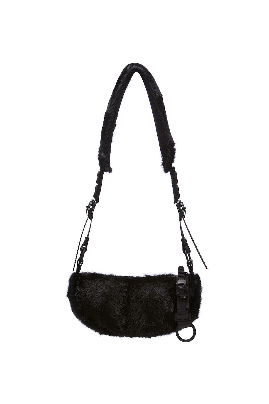 OBJECT H30 CROSS BODY BLACK FAKE FUR