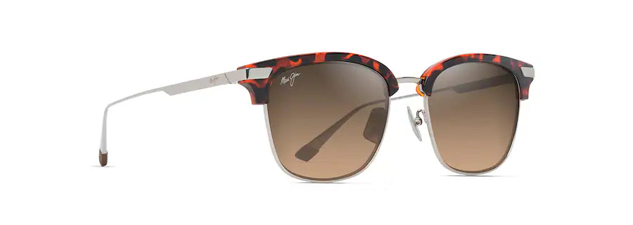 KALAUNU AF SHINY REDDISH HAVANA W SILVER MJ0629SA