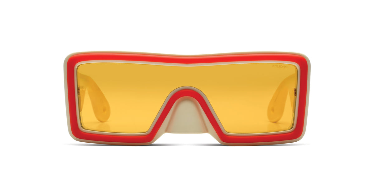 KOMONO X WALTER UFO WHITE ULTRA ORANGE