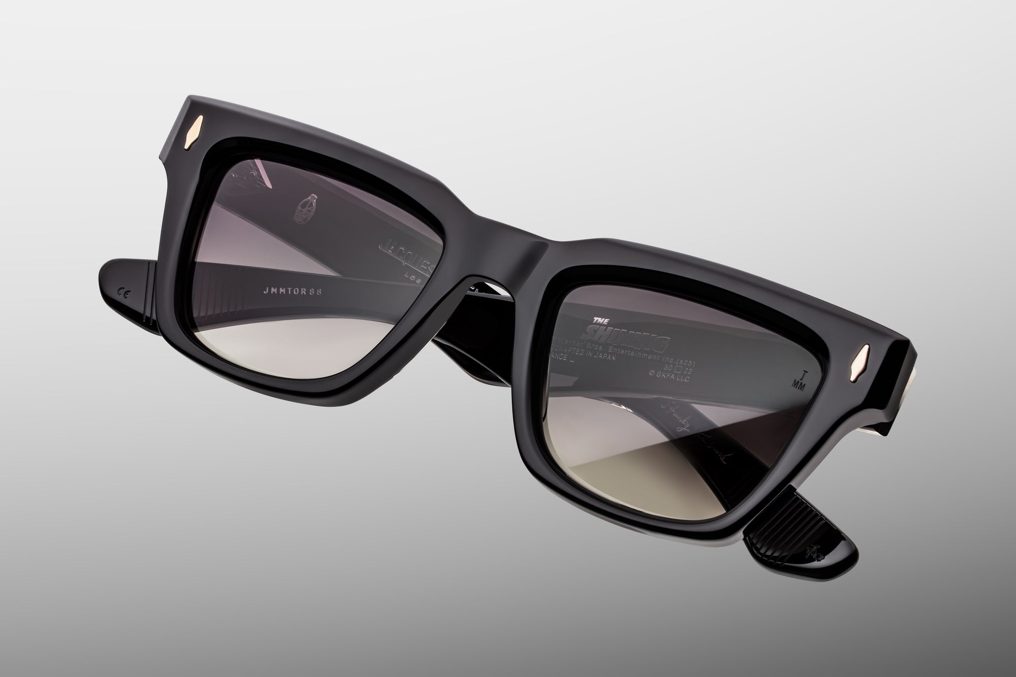 THE TORRANCE BLACK SILVER CRESCENT GRADIENT SILVER